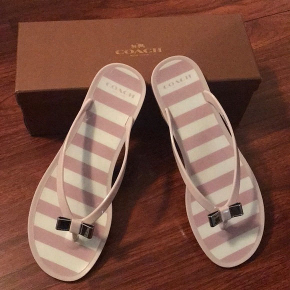 Coach Landon jelly thong sandals - Picture 3 of 6